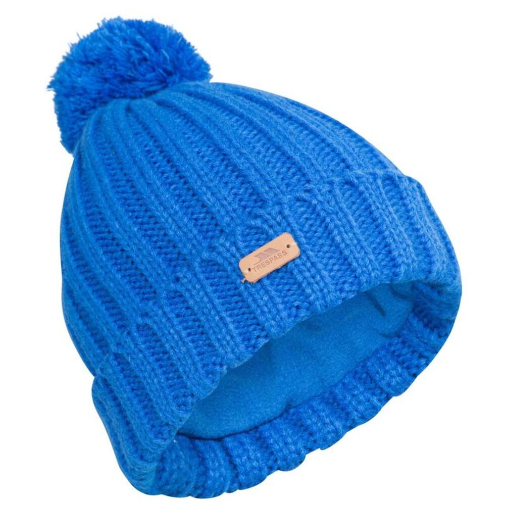 Trespass Mens Thorns Beanie Hat / Blue